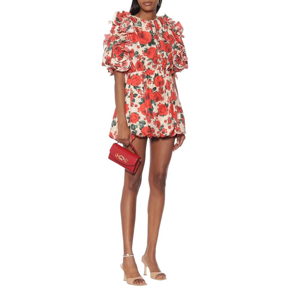 Magda Butrym Lleida silk mini dress. Perfect condition. Price in stores- $995.